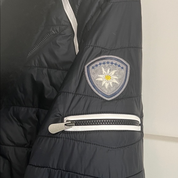 Alp N Rock Black Jacket with White Trim - Picture 4 of 5